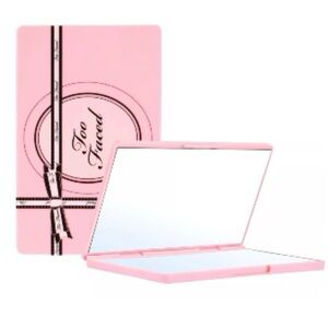 Too Faced Pink Compact Mirror New Excellent Condition